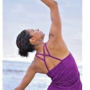 • {Athleta} Harmonious Purple Ombre Tank